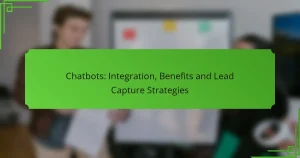 Chatbots: Integration, Benefits and Lead Capture Strategies