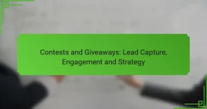 Wettbewerbe und Gewinnspiele: Lead-Erfassung, Engagement und Strategie
