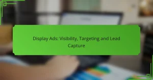 Display Ads: Visibility, Targeting and Lead Capture