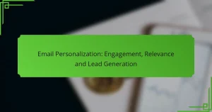 E-Mail-Personalisierung: Engagement, Relevanz und Lead-Generierung
