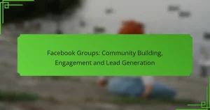 Facebook-Gruppen: Community Building, Engagement und Lead Generation