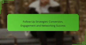 Follow-Up-Strategien: Conversion, Engagement und Networking-Erfolg