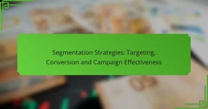 Segmentation Strategies: Targeting, Conversion and Campaign Effectiveness